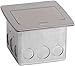 Now with PLASTIC Back Box and improved oval push button. Lew Electric PUFP-CT-SS-PB Pop Up Outlet Box for Countertops. Waterproof 20 Amp GFCI Receptacle for Kitchens, Offices- Stainless Steel
