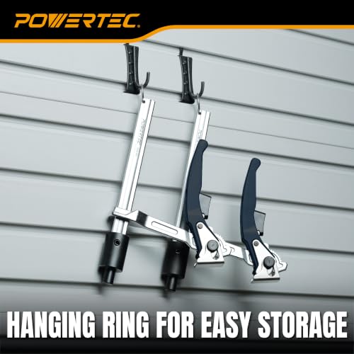 POWERTEC Welding Clamps, 2 PK, for 5/8" Fixture Holes (72235-P2) by POWERTEC - Used condition - Image 5