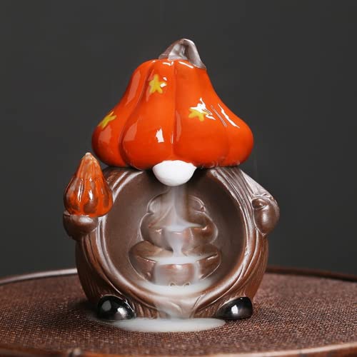 Brûleur d'encens citrouille déco originale à offrir pour un intérieur cosy - 2