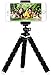 Flexible iPhone Tripod with Cell Phone Mount Adapter - Cell Phone Tripod for iPhone 7, Smartphones, Android, Digital Cameras & Webcams - BEST Gorilla Tripod Mini Stand for Any Smartphone