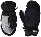 con banda Barts Nylon Mitts, Guantes para Niñas, Negro (schwarz), 3