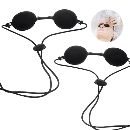 Silicone durevole e resistente ai raggi UV: questi occhiali da sole proteggono gli occhi dai dannosi raggi UV e infrarossi ed sono ideali per diverse applicazioni come solarium, terapia a infrarossi, trattamenti IPL e laser.