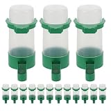 Tecnología antiderrames: este pequeño bebedero de agua para pájaros utiliza un diseño avanzado para reducir el desorden de agua en jaulas y aviarios, manteniendo un espacio ordenado, comedero de agua para pájaros, cuenco de alimentación para loros