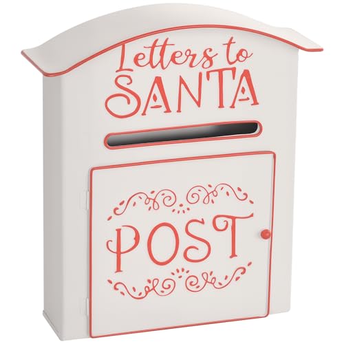 HOMCOM Briefkasten Weihnachten Briefkasten Briefkasten an den...