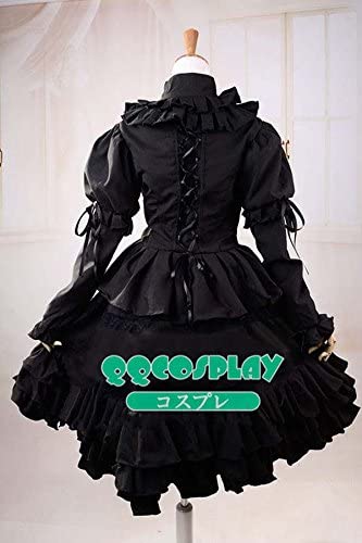 DK1541  DATE A LIVE デート・ア・ライブ 時崎狂三風　  コスプレ衣装   オーダメイドも対応可能 Amazon | 【仲夏梦漫】デート・ア・ライブ DATE A LIVE 時崎 狂三