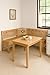 Produktbild Imebel Küchen Kollektion Essgruppe Frühstückecke Holz Buche Eckbank Kuchenbank Massivholz Merlin (175x175 cm)