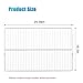 240360908 Refrigerator Wire Shelf 25 3/7 X 16 1/2 Inch Compatible with Frigidaire, Kenmore, Foreverpro 240360901, 240360905, 3189137, AP5805565, EAP9492365 (1 Pack)