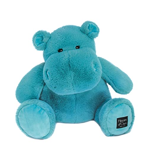 Histoire d'ours Hipopótamo Hip'United - Peluche de hipopótamo (40 cm), Color Verde