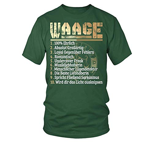 Preisvergleich Produktbild Männer T-Shirt Waage Charaktereigenschaften Frauen