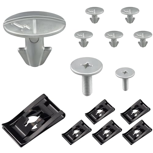 Image of Lower Engine Cover Pin Screws Bolts Splash Shield Hardware Aftermarket Replacement Parts Fit for Honda Accord Civic CRV Acura. OEM#:90674-TY2-A01 90105-TBA-A00 90673-TY2-A01.
