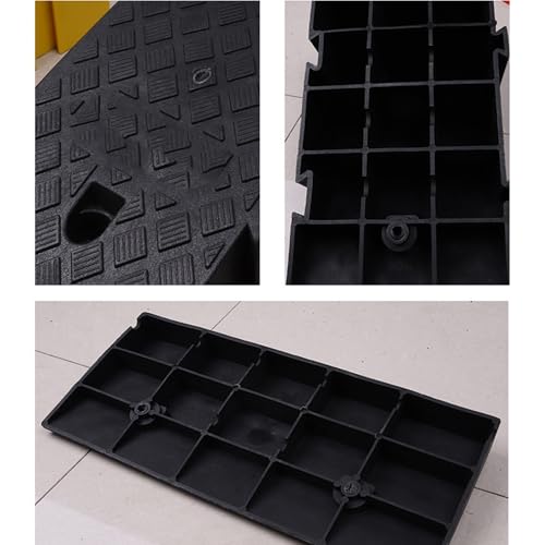 Rampa portátil de plástico para silla de ruedas, 25 x 45 x 19 cm miniatura 4