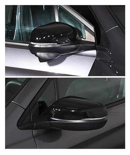 Couvre miroir rétroviseur anti-rayure en ABS noir mat pour Pilot - 2