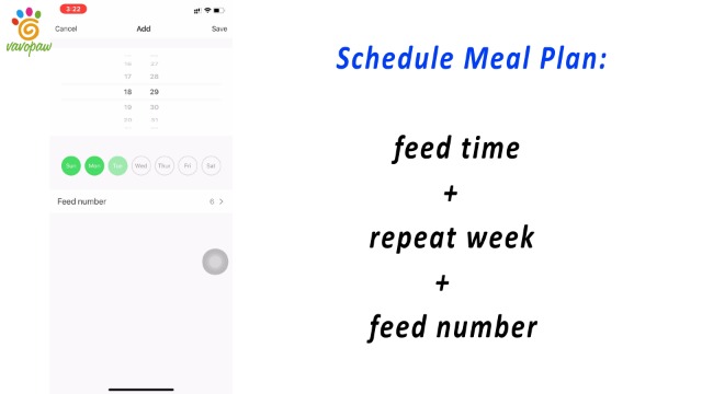 VavoPaw 7L Automatic Cat Feeder, WiFi Enabled Smart Food Dispenser for Cats, Dogs & Small Pets with APP Control… - Image 7
