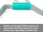 Fluffer de fils de jute - Outil efficace de flufting de fil pour flufling en vrac, Chanille fil, facile à utiliser pour le crochet & Projets de tricotage, vert