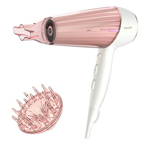 Philips DryCare Prestige Moisture Protect Hairdryer White Pink 2300W HP8281/00