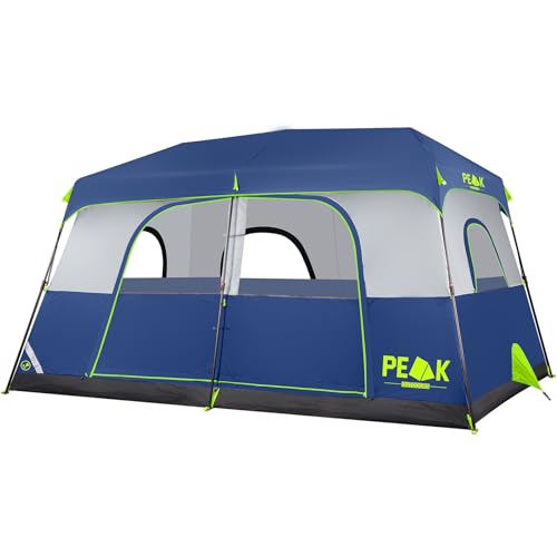 PEAK OUTDOORS Instant Tent 6/8 Person Tents for Camping...