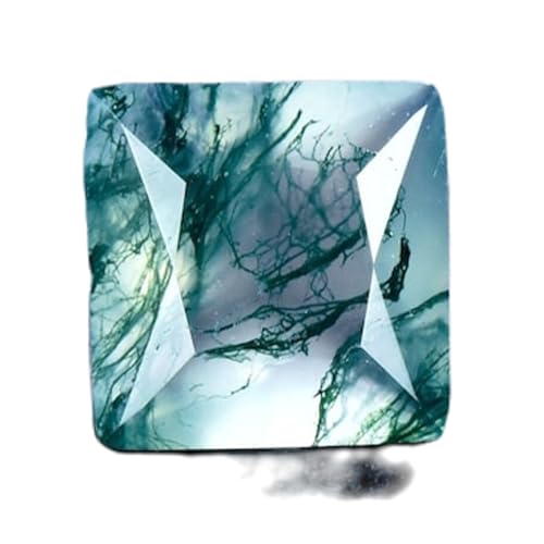 Pierre agate mousse 8mm pour façonner votre bague bohème et collier personnalisé DIY