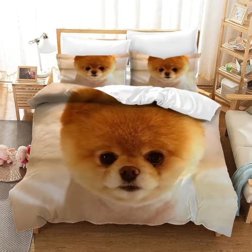 Housse de couette 140x200 cm en microfibre douce et finitions zip
