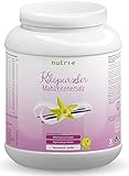 Ⓥ PFLANZLICH: vegane Aktivkost mit Eiweißpulver für eine gewichtskontrollierende Ernährung (Formula-Diät) - zuckerfrei - fettarm - lactosefrei - ohne Milch - Nutri-Plus meal replacement powder for weight loss
