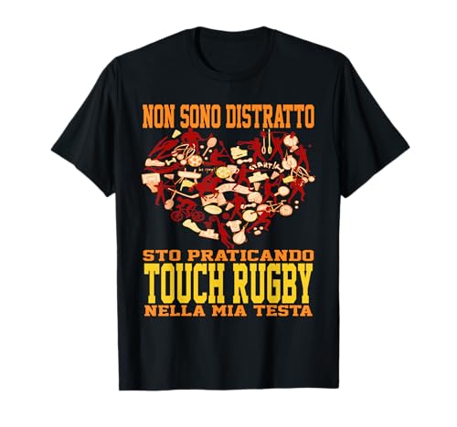 Abbigliamento Touch Rugby Divertente - Cuore Maglietta