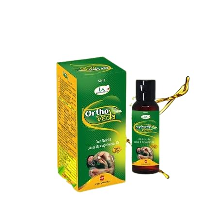 LA NUTRACEUTICALS Orthoveda Oil |Joint Pain Relief Oil|Use In Joint Pain,Muscle Pain And Body Pain- 50Ml-Pack Of 2 (B0C33JCF8G) Amazon Price History, Amazon Price Tracker