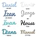 Nombres decorativos infantil de madera, regalos únicos y originales para decoraciones de...