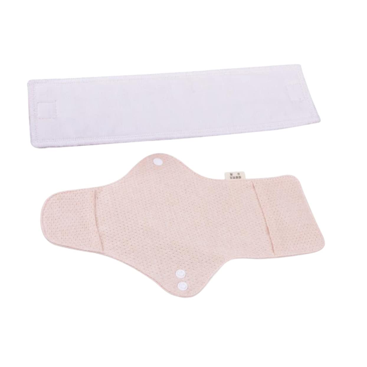 Beaupretty 4 Pièces serviettes menstruelles en tissu serviette hygiénique lavable serviette hygiénique reutisable maman protège-slips tampon d'époque portative