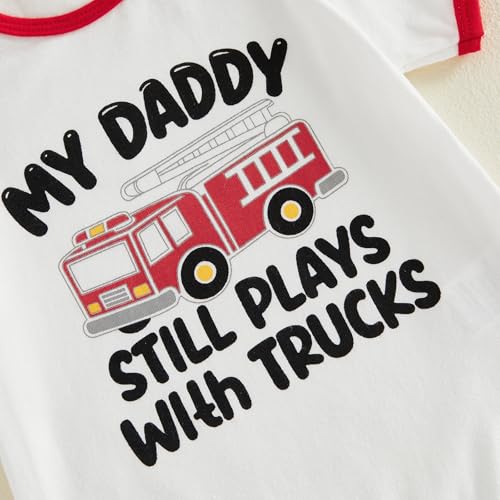 Image of Amnnchya Newborn Baby Boy Clothes Fishing Short Sleeve Romper Shirt Tops Pants Summer Spring Outfits Cute Hat Set