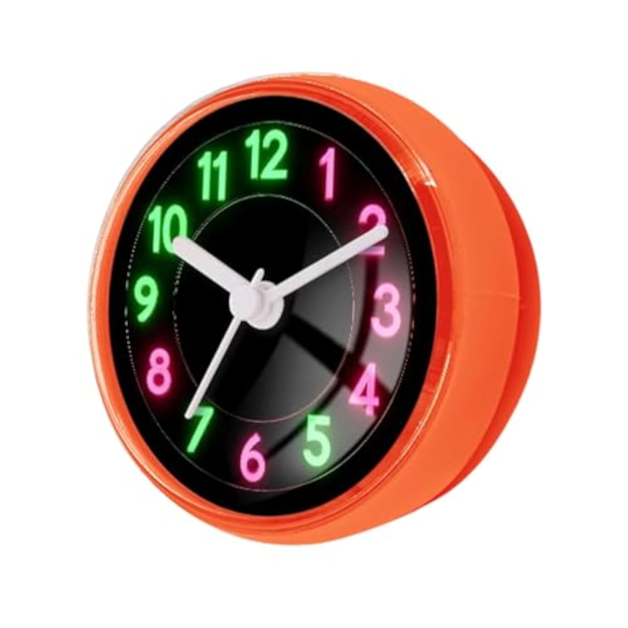 Waterproof Bathroom Clock Modern with Suction Cup