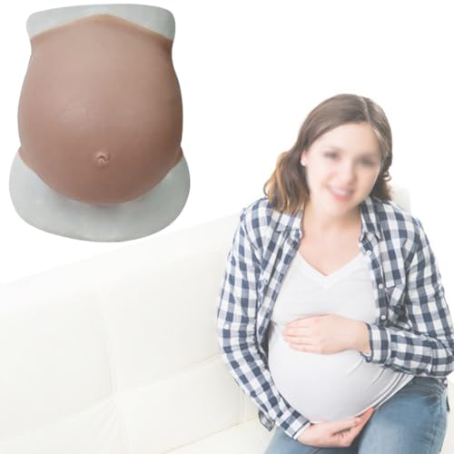 Actors - Vientre de silicona realista para embarazadas, vientre artificial suave para mujeres embarazadas de 3 a 10 meses