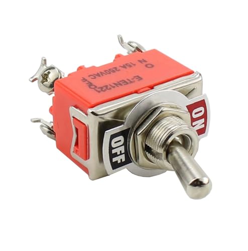 Interrupteur d'alimentation E-TEN1221 15A 4 PIN pour machine