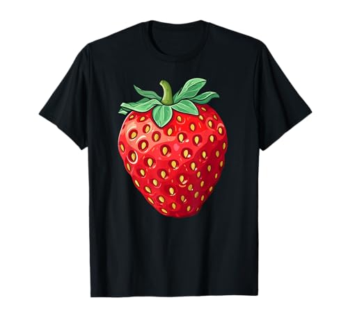 Erdbeer Kostüm Erdbeerkostüm Frau Erwachsene vegan Erdbeere T-Shirt