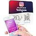 Follow Us on instagram NFC Acrylic Plate with QR Code - Social Media Sign for Quick Profile Connection - NFC Tags for Contactless Engagement - My instagram Marketing Tool - No App (Square - 4.72