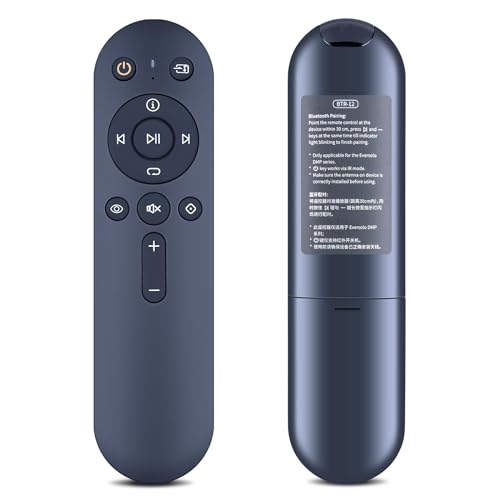 TCNOUMT Neue BTR-12 Ersatz Fernbedienung Kompatibel mit Eversolo DMP-A6, DMP-A6 Master, Eversolo DMP Serise Netzwerk-Audioplayer