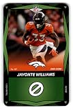 2024 UNO Elite Core Edition Green #187 Javonte Williams NM Near Mint Broncos