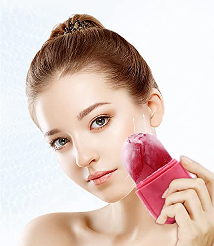 Ice Roller For Face And Eye,Facial Ice Roller Mold Beauty Tools,Deepen Contours Repairs Skin Facial Beauty Face Icing Tool Shrink Pore Facial Ice Sphere For Brighten Skin #TOP1