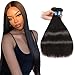 10A Peruvian Straight Hair 3 Bundles Virgin Human Hair 100% Unprocessed Peruvian Straight Virgin Hair Bundles 100g Per Bundle Double Weft Can Be Dyed and Bleached 18" 20"22" inches