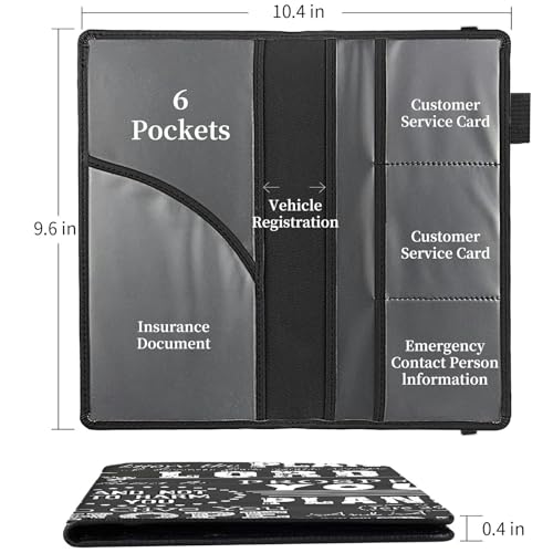 Organizador de Documentos para Auto PU miniatura 2