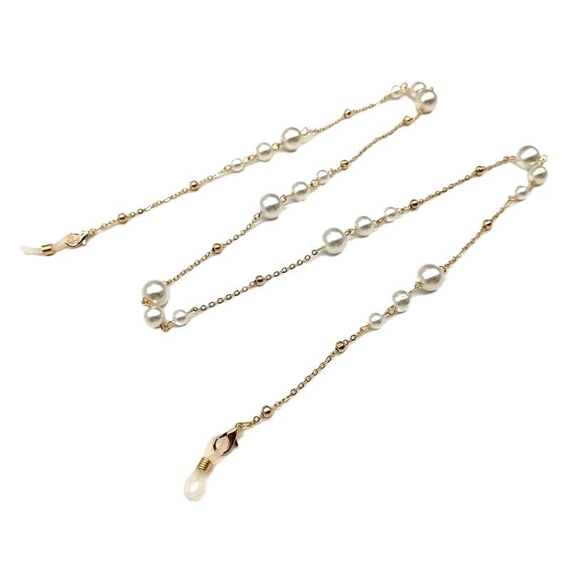 Chaîne de perles pour lunettes : cordon et bijoux élégants