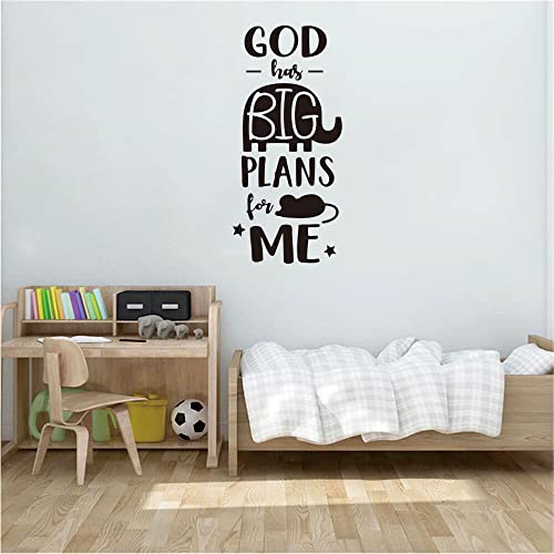 Vinilo decorativo cristiano para pared 10x22 pulgadas miniatura 6