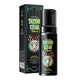 Skin Tattoo Reinigungsschaum, 150 Ml Tattoo-Creme Tattoo After Care Cleansing Foam Tattoo-Pflege Und...