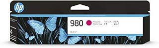 HP D8J08A Original Tintenpatrone 980A, 6600 Seiten, 1-er Pack, magenta
