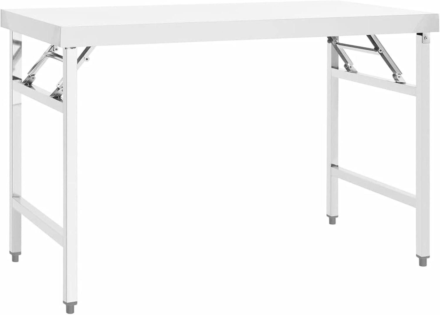 Tidyard Kitchen Folding Work Table Stainless Steel Kitchen
