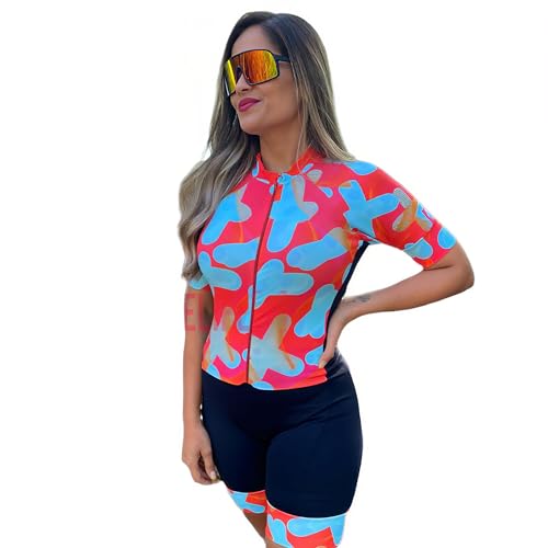 Combinaison cyclisme triathlon femme évite les frottements avec son tissu respirant