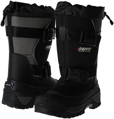 Baffin Men's Wolf Snow Boot,Black/Pewter,10 M US | Image 6