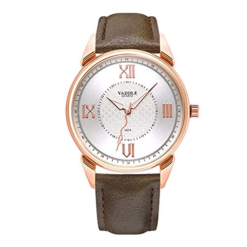 Montre homme business LULI Design idéale pour le bureau avec bracelet classique et cadran lumineux