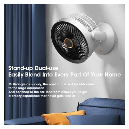 Ventilateur USB de table mural Feng Shui à rotation 360° - 3