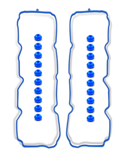 Image of VS50652R Engine Valve Cover Gasket Set Fit for Dodge Fit for Ram 1500 3.7L 2005-2010 Fit for Jeep Grand Cherokee 3.7L 2005-2010 Fit for Jeep Liberty 3.7L 2005-2012 (2+20)