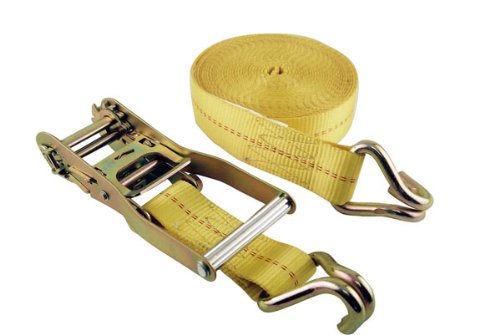 Up To 60% OFF Erickson 78627 2" x 27' 10,000 lbs Load Limit Ratcheting Tie-Down Strap with Double J-Hooks