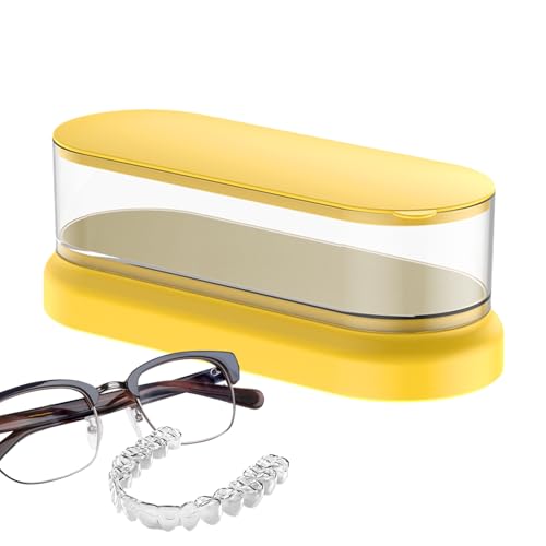Nettoyer de bijoux à ultrasons, Nettoyer à ultrasons Bijoux - Nettoyer à ultrasons de bijoux électriques,Boîte de lavage multifonctionnelle de vibration multifonctionnelle pour lunettes, montre, bijou